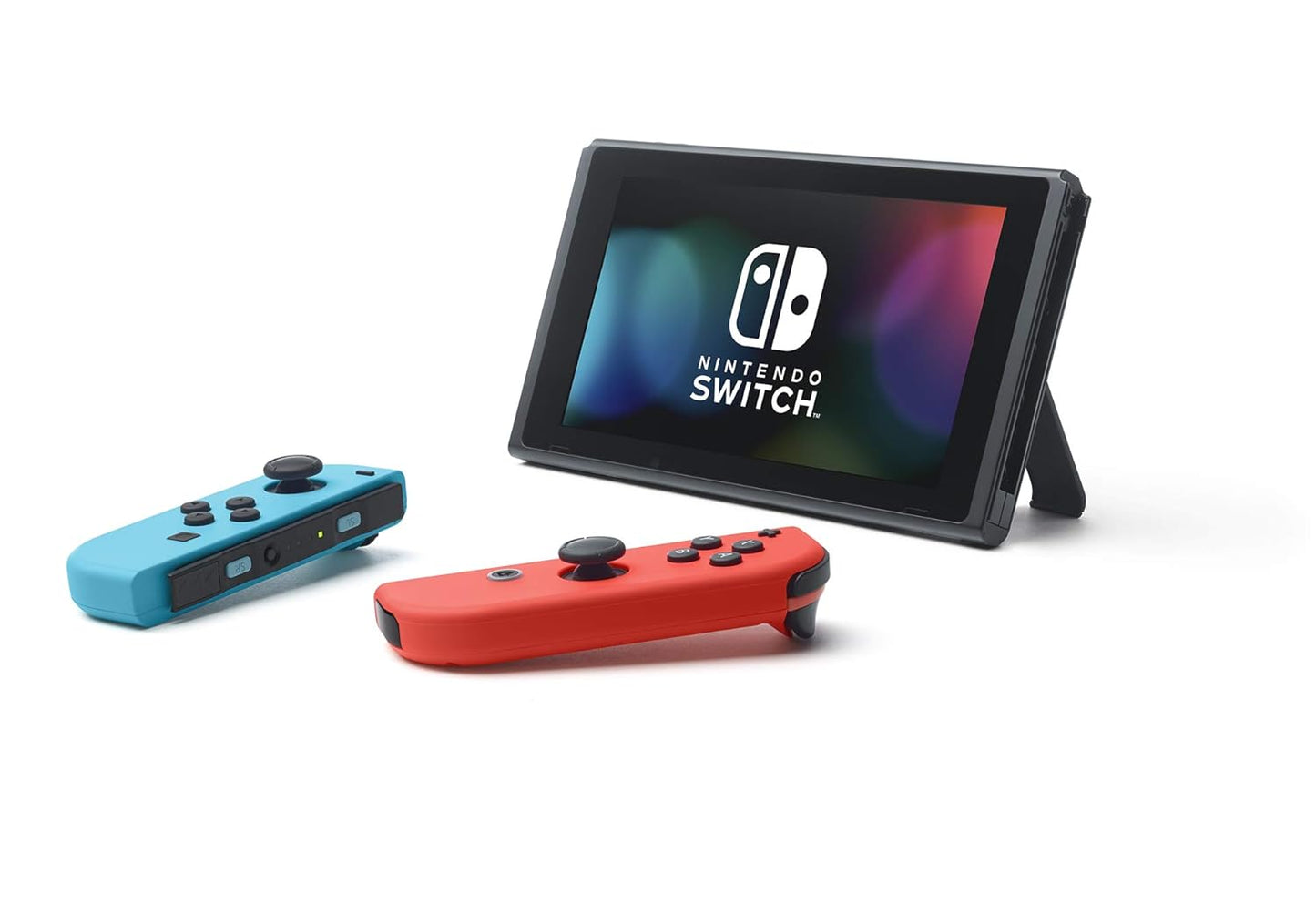 Neon Blue and Neon Red