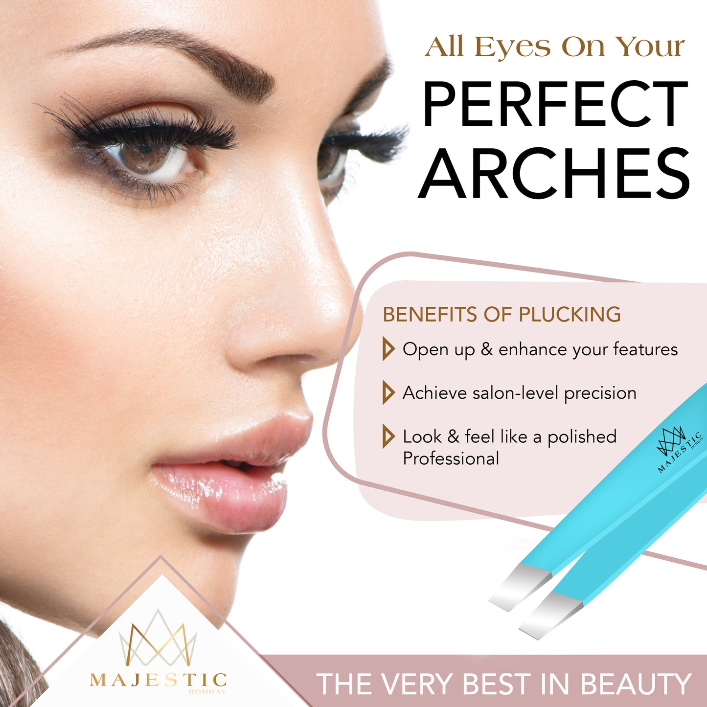 Tweezers Set 4-piece