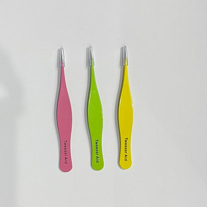 TWEEZER AID Surgical Tweezers for Ingrown Hair (3 Pack Pointed) Tweezer aid.
