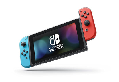 Neon Blue and Neon Red