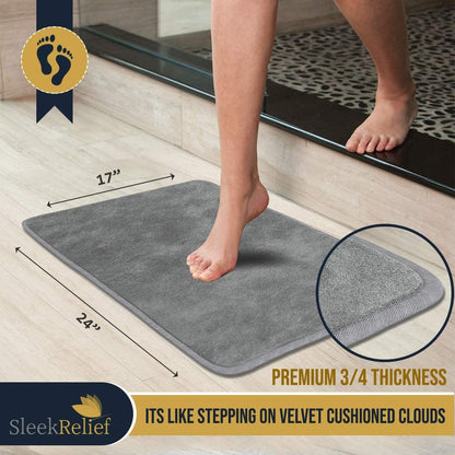 Ultra Thick Memory Foam Bath Mat