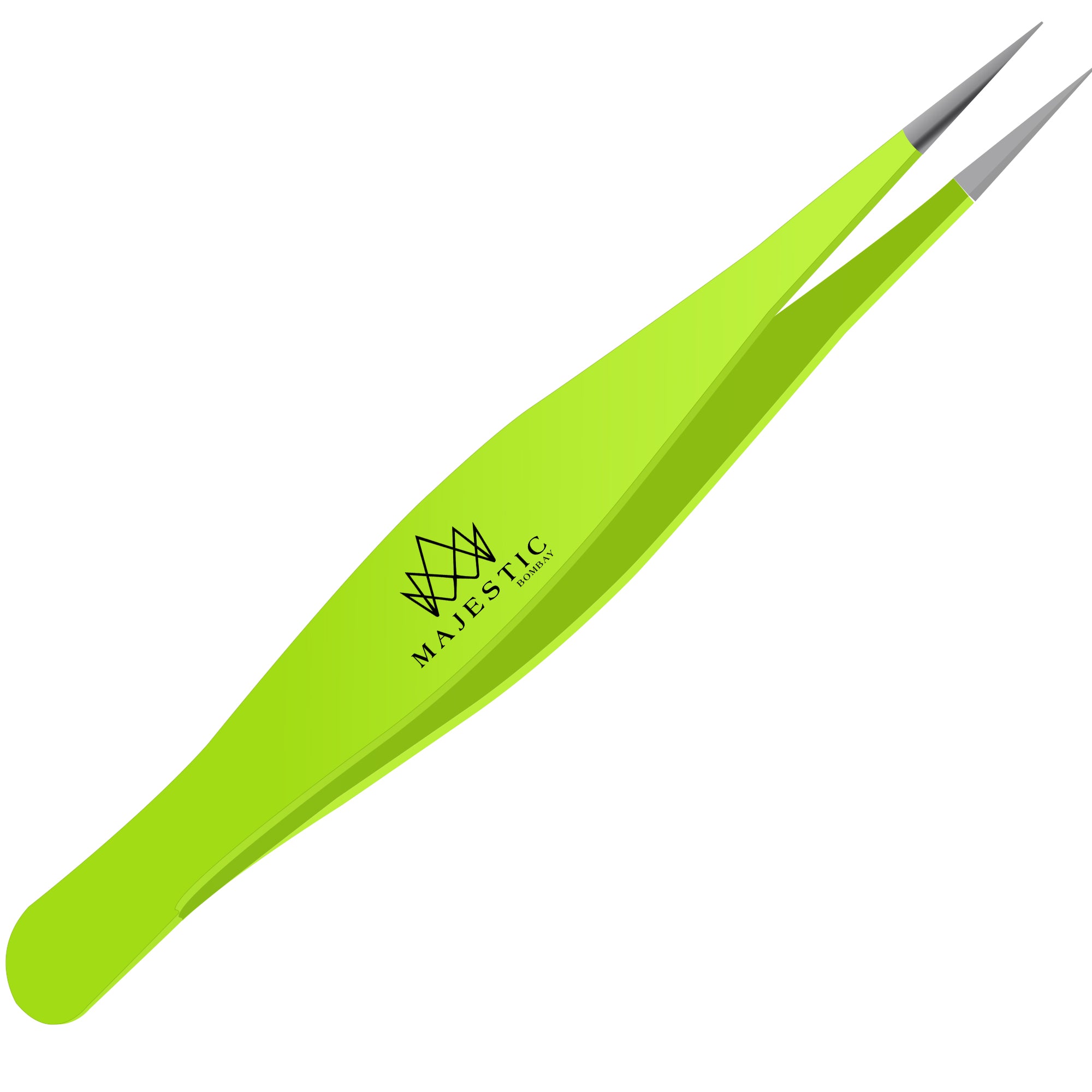 Majestic Bombay Precision Sharp Needle Nose Pointed Surgical Tweezers for  Ingrown Hair, Black